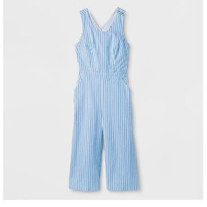 Oshkosh white/blue jumpsuit